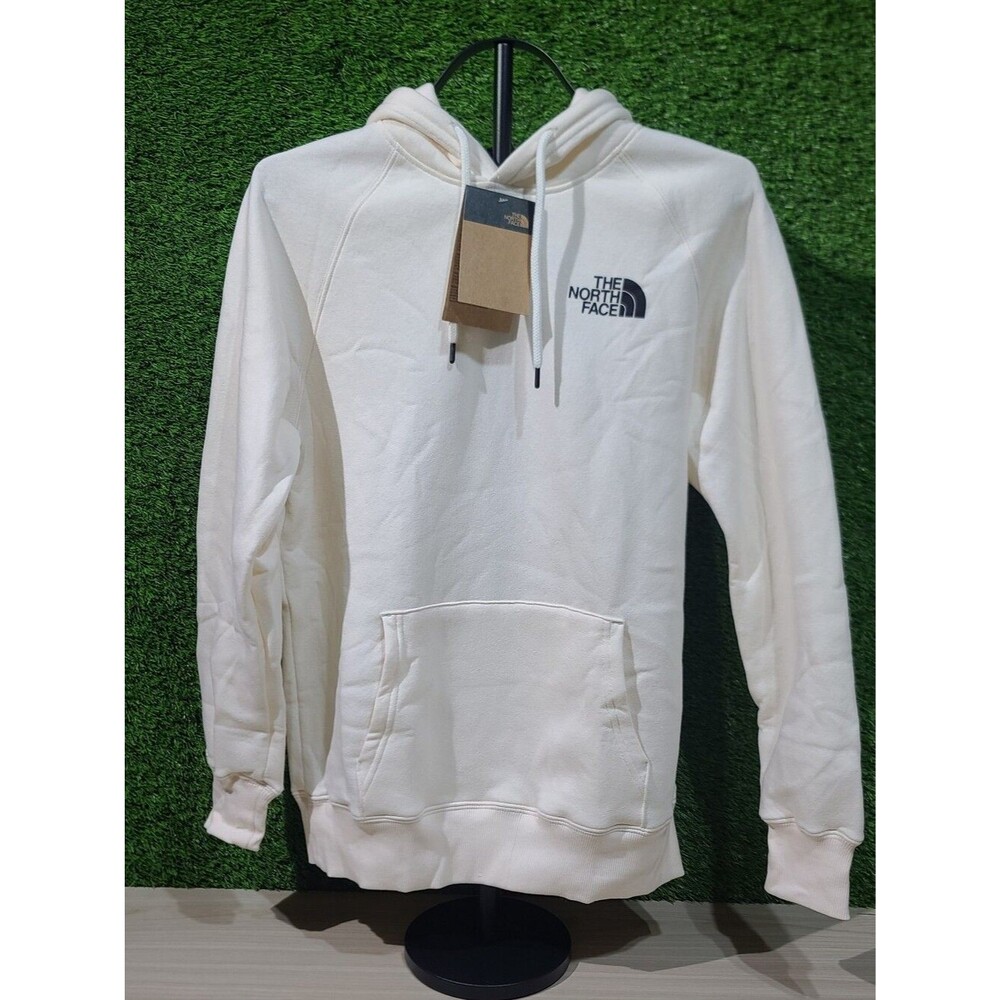 The North Face Womens Box NSE Pullover Hoodie / Gardenia White Medium NEW